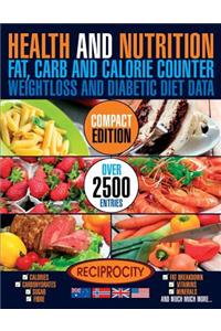 Health & Nutrition, Compact Edition, Fat, Carb & Calorie Counter