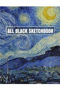 All Black Sketchbook