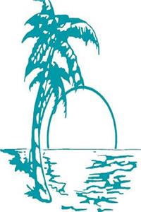 Travel Journal Tropical Sunset