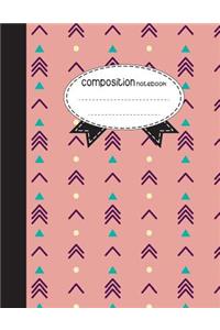 Composition Notebook, 8.5 x 11, 110 pages
