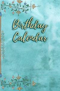 Birthday Calendar