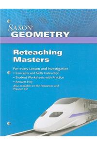 Saxon Geometry Reteaching Masters