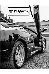 Lamborghini Diablo Undated Quarterly Planner for Men