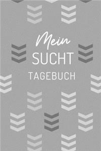 Mein Sucht Tagebuch: A4 Suchttagebuch BLANKO für Patienten zum Ausfüllen - Selbsthilfebuch bei Alkoholsucht, Drogensucht, Spielsucht - Psychotherapie - Geschenk für Such