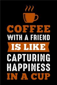 Coffee With A Friend Is Like Capturing Happiness In A Cup