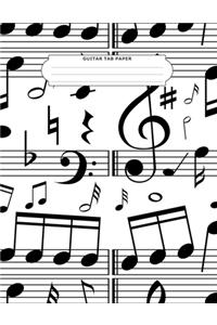 Guitar Tab Paper