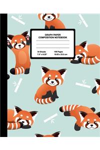 Graph Paper Composition Notebook