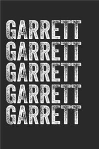 Name GARRETT Journal Customized Gift For GARRETT A beautiful personalized