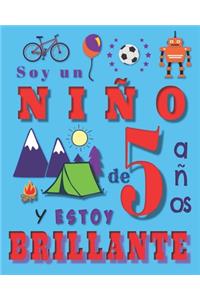 Soy un niño de 5 años y estoy brillante