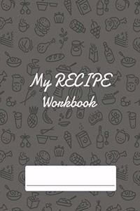 My Recipe workbook