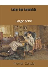 Latter-Day Pamphlets