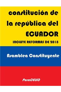 Constitución de la República del Ecuador