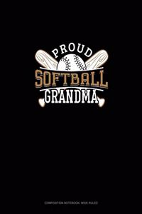 Proud Softball Grandma