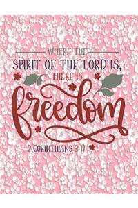 Where The Spirit Of The Lord Is There Is Freedom 2 Corinthians 3