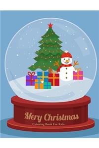 Merry Christmas Coloring Book For Kids