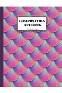 Composition Notebook-Mermaid Scales