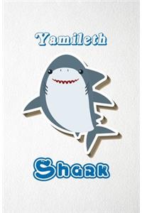 Yamileth Shark A5 Lined Notebook 110 Pages