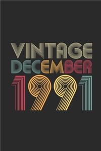 Vintage December 1991