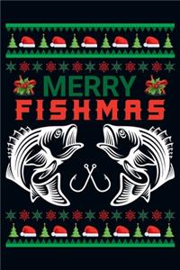 Merry Fishmas: Prayer Journal for Guide Scripture, Prayer Request, Reflection, Praise and Grateful Prayer Journal