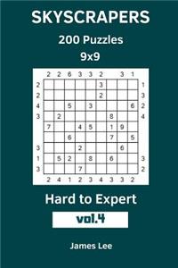Skyscrapers Puzzles - 200 Hard to Expert 9x9 vol. 4