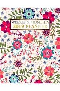 2019 Planner Weekly and Monthly