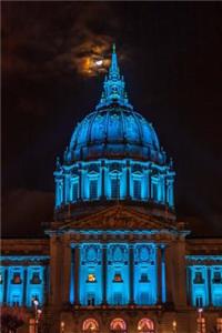 San Francisco, California City Hall at Night Journal