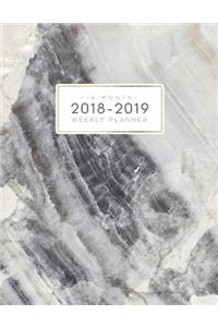 16 Month 2018-2019 Weekly Planner