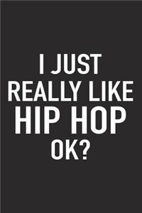 I Just Really Like Hip Hop Ok?