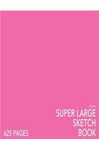 Rose Pink Super Large Sketchbook