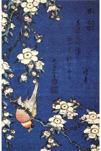 Hokusai Bullfinch And Weeping Cherry Blossom Dot Grid Journal 5.5 x 8.5