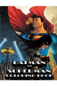 Batman Vs Superman Coloring Book