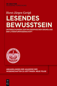 Lesendes Bewusstsein