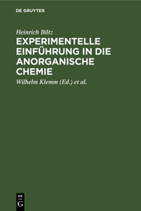 Experimentelle Einführung in Die Anorganische Chemie