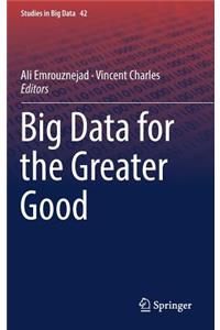 Big Data for the Greater Good