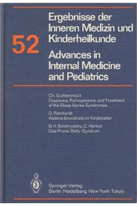 Ergebnisse der Inneren Medizin und Kinderheilkunde / Advances in Internal Medicine and Pediatrics