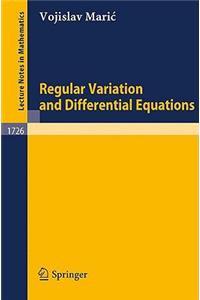 Regular Variation and Differential Equations