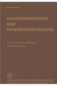Leistungsfahigkeit Und Keimdrusenhormone