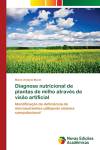 Diagnose nutricional de plantas de milho através de visão artificial