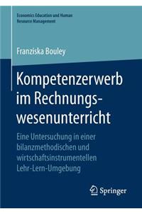 Kompetenzerwerb Im Rechnungswesenunterricht