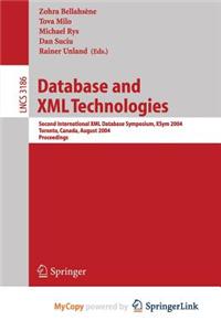 Database and XML Technologies