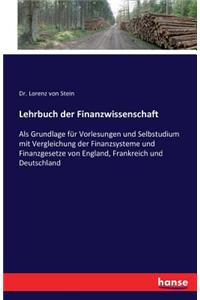 Lehrbuch der Finanzwissenschaft