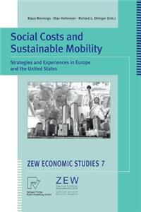 Social Costs and Sustainable Mobility