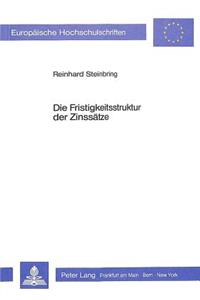 Die Fristigkeitsstruktur Der Zinssaetze