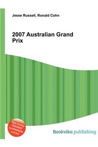 2007 Australian Grand Prix