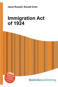 Immigration Act of 1924