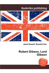 Robert Gibson, Lord Gibson