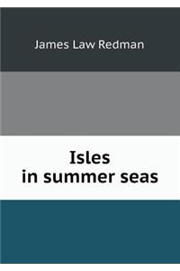 Isles in summer seas