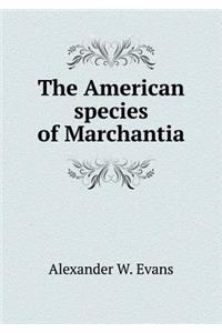 The American Species of Marchantia