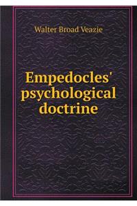 Empedocles' psychological doctrine