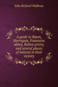 A GUIDE TO RIPON HARROGATE FOUNTAINS AB